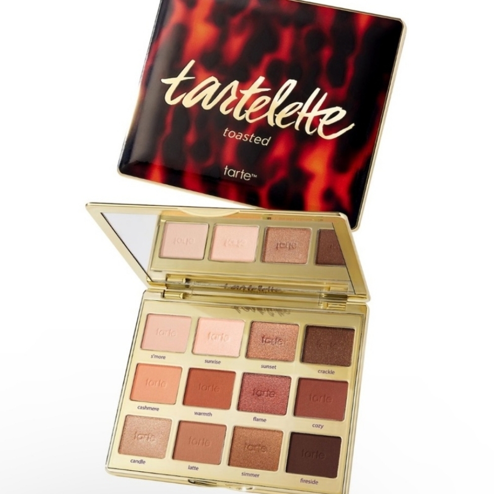 Tarte Tartelette Toasted Amazonian Clay Eyeshadow Palette Warm Neutrals NWT